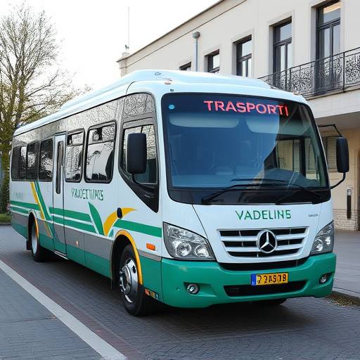 Foto dell'esterno dell'azienda di trasporti 'Trasporti Verdi'
